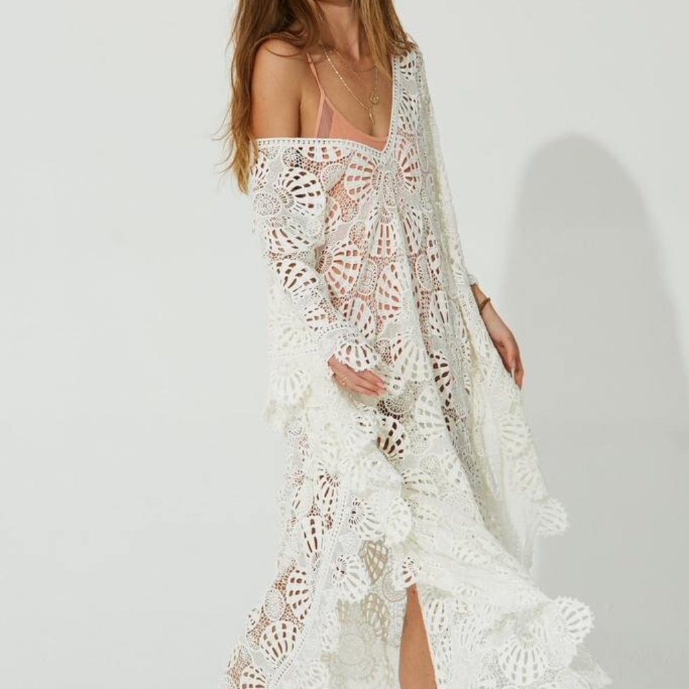 Jen's Pirate Booty Seychelles Mykonos Kaftan Size Small